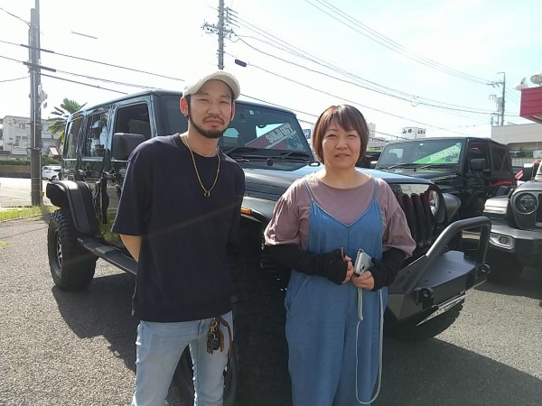 ラングラーアンリミテッド　サハラレザーPKG　三重県I様サムネイル