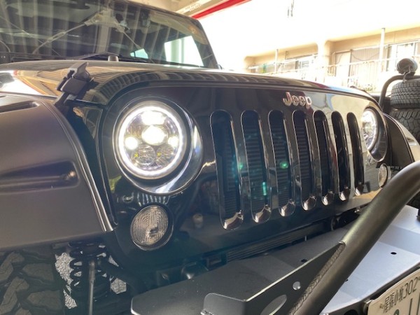 JKラングラーアンリミテッド、車検対応でカスタムです。サムネイル